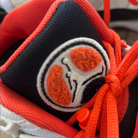 Nike Jordan Six 6 Rings Black/Team Orange GS SZ 6.5Y Retro True Flight - Picture 7 of 8